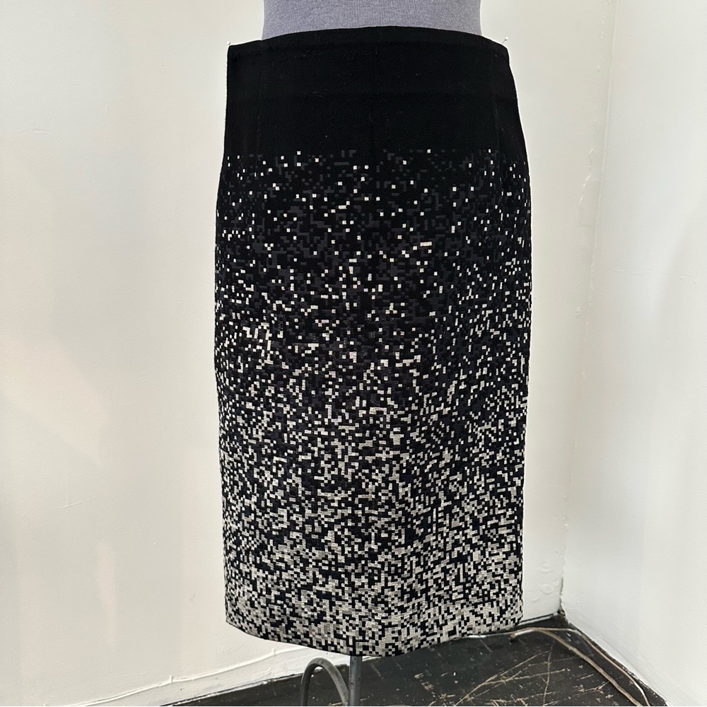 Black wool pencil skirt Giambattista Valli
